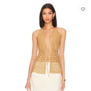 Women's Crochet Halter Top